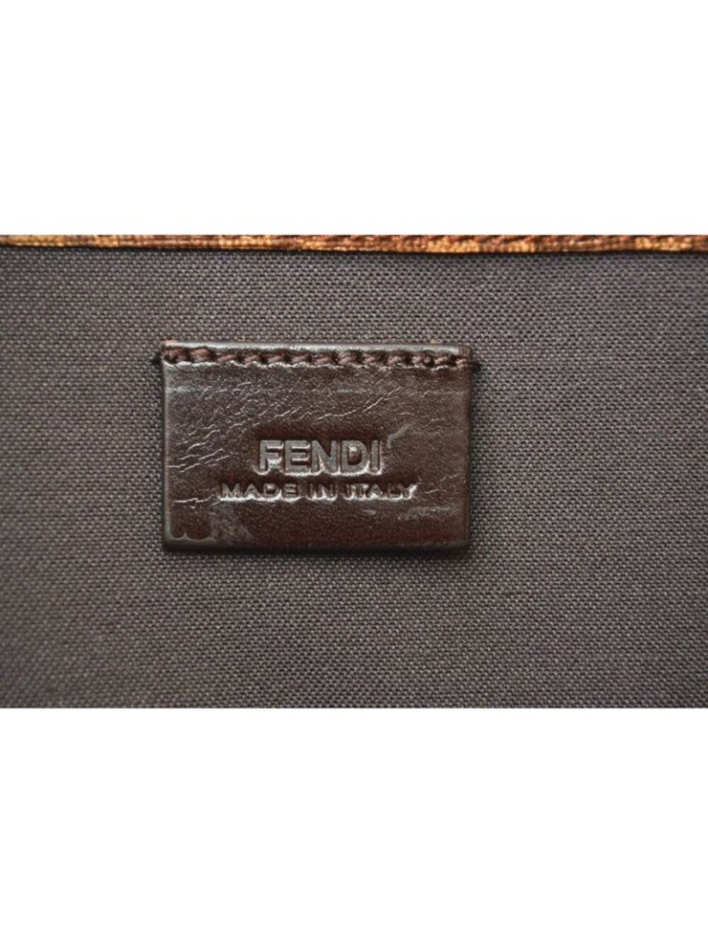 Fendi Wallet Yg1 Zucca Pattern Beige Brown - Picture 9 of 10